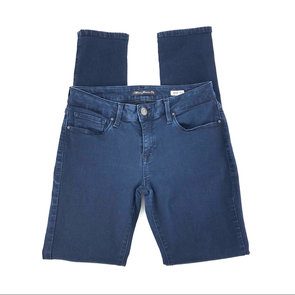 Mavi Blue Alexa Mid Rise Skinny Leg Denim Jeans - Picture 2 of 7